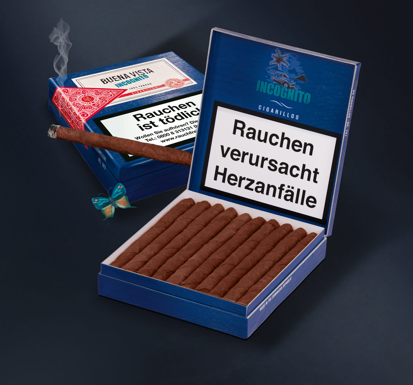 Packung vom Buena Vista Incognito Cigarillo
